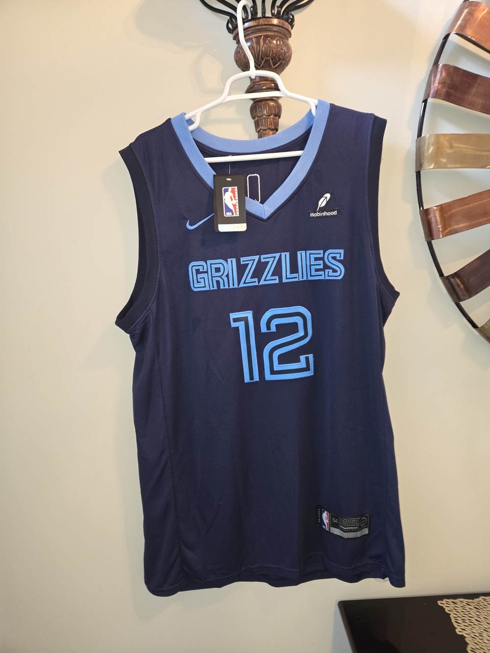 Nike Memphis Grizzlies #12 JA Morant Jersey